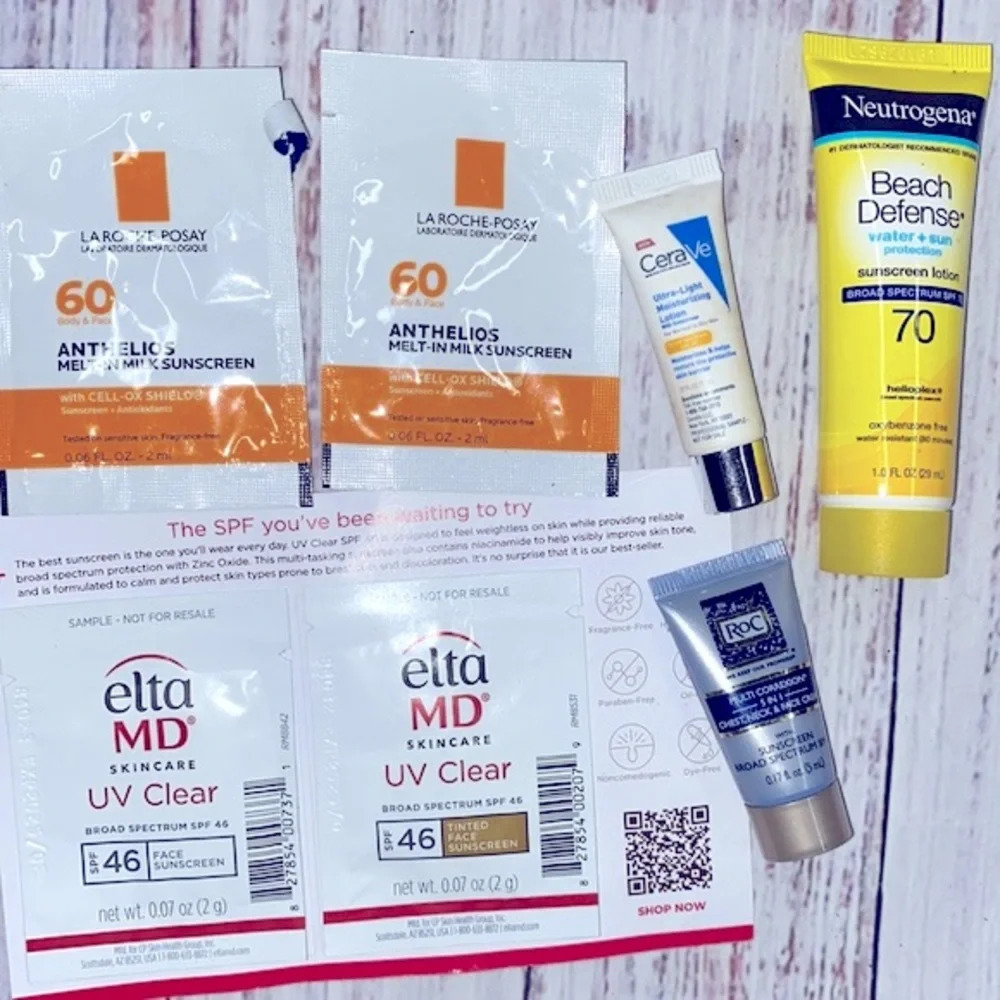 Sunscreen & beauty products lot